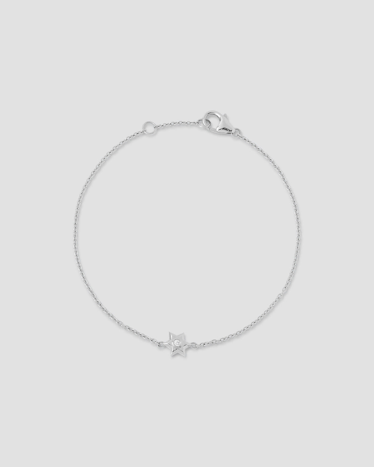 Star Of David bracelet - styled on model | gold bracelets for women
