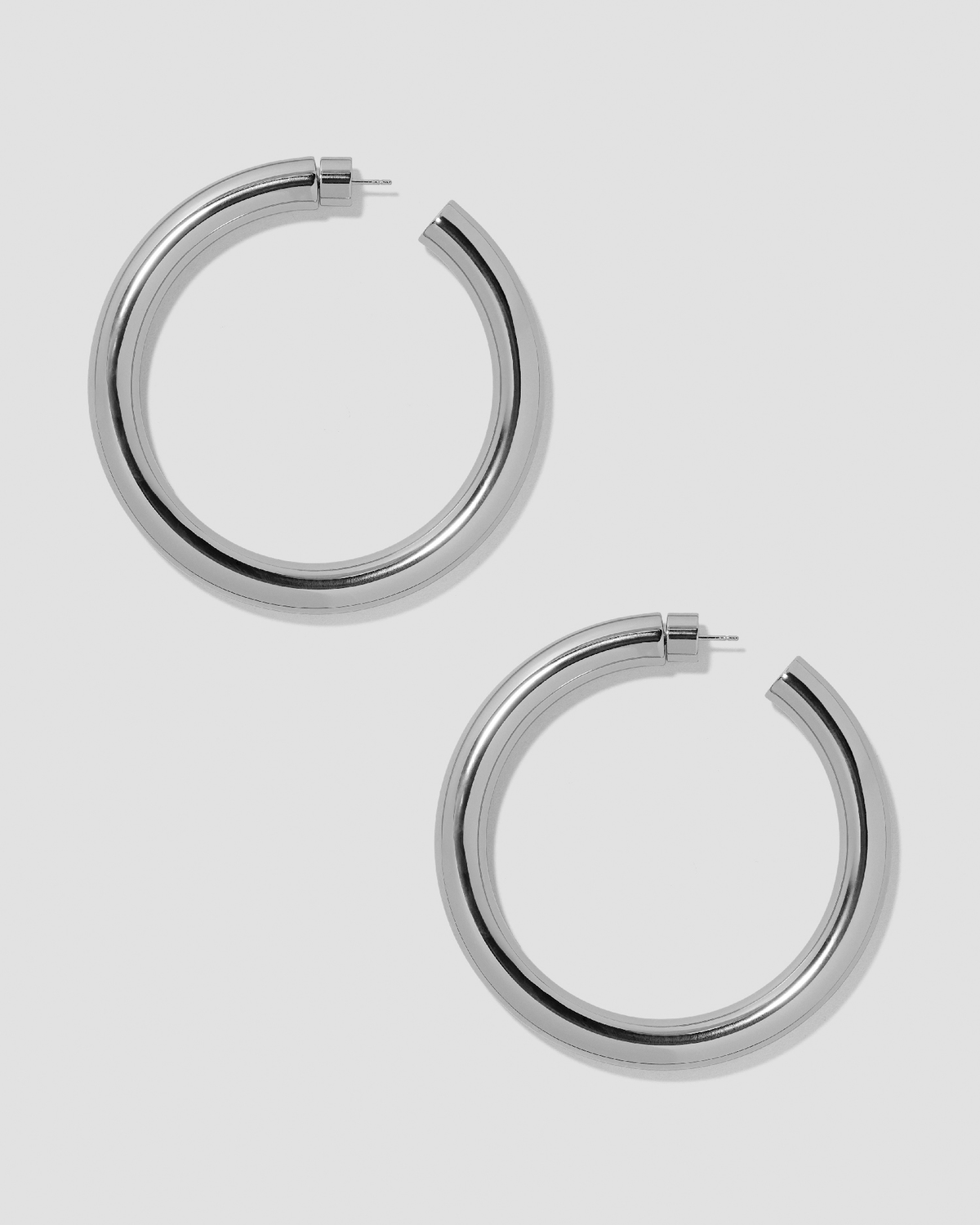 2" Jamma Hoops gold earring - worn look | hoop earrings
