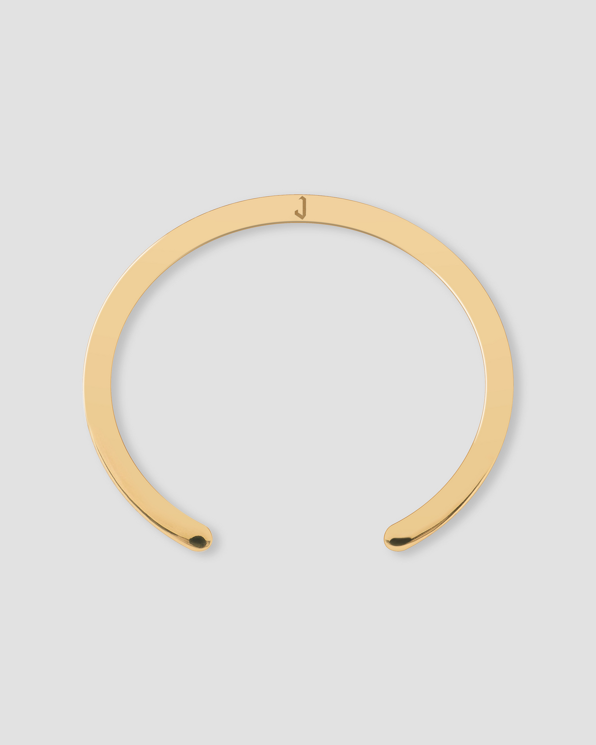 Personalized Essential Diamond Cuff bracelet - worn look | female gold bracelet
