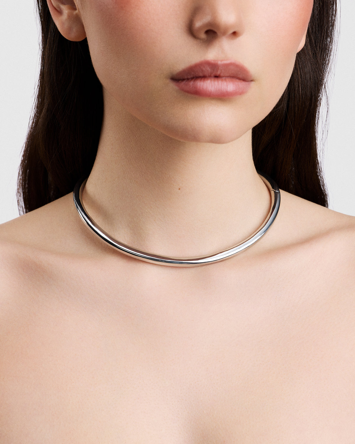 Natasha Choker necklace - worn look | gold Necklaces