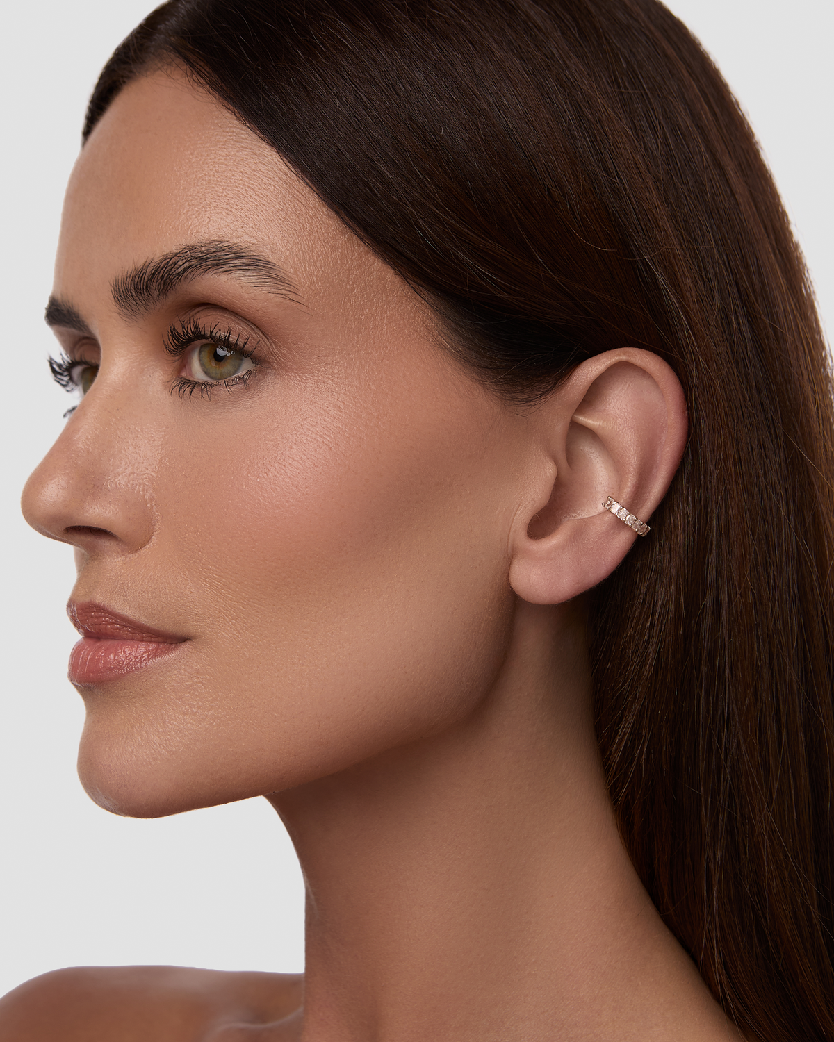 Radiant Lab Diamond Cut Ear Cuff