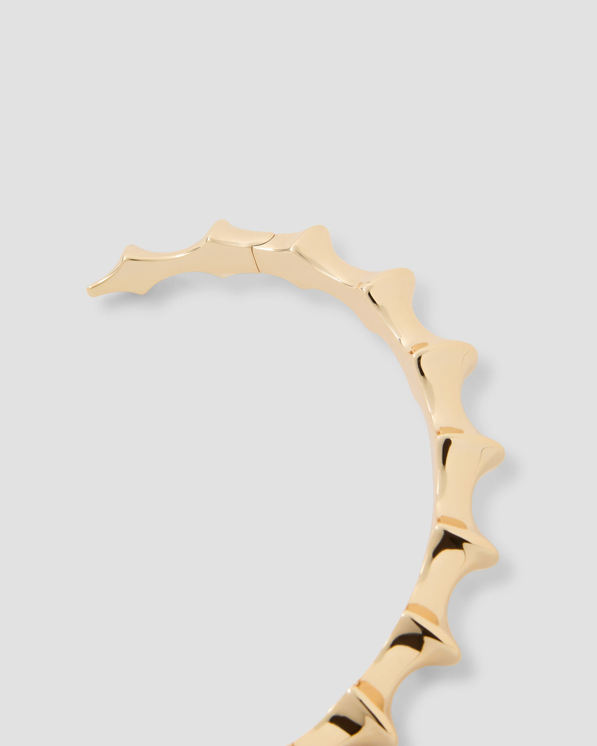 Murphy Choker necklace - styled on model | gold Necklaces