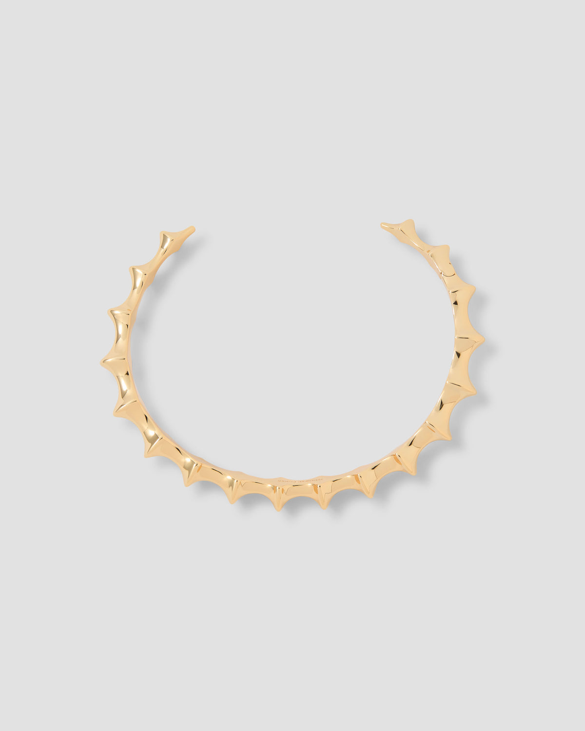 Murphy Choker necklace - alternate angle | gold Necklaces