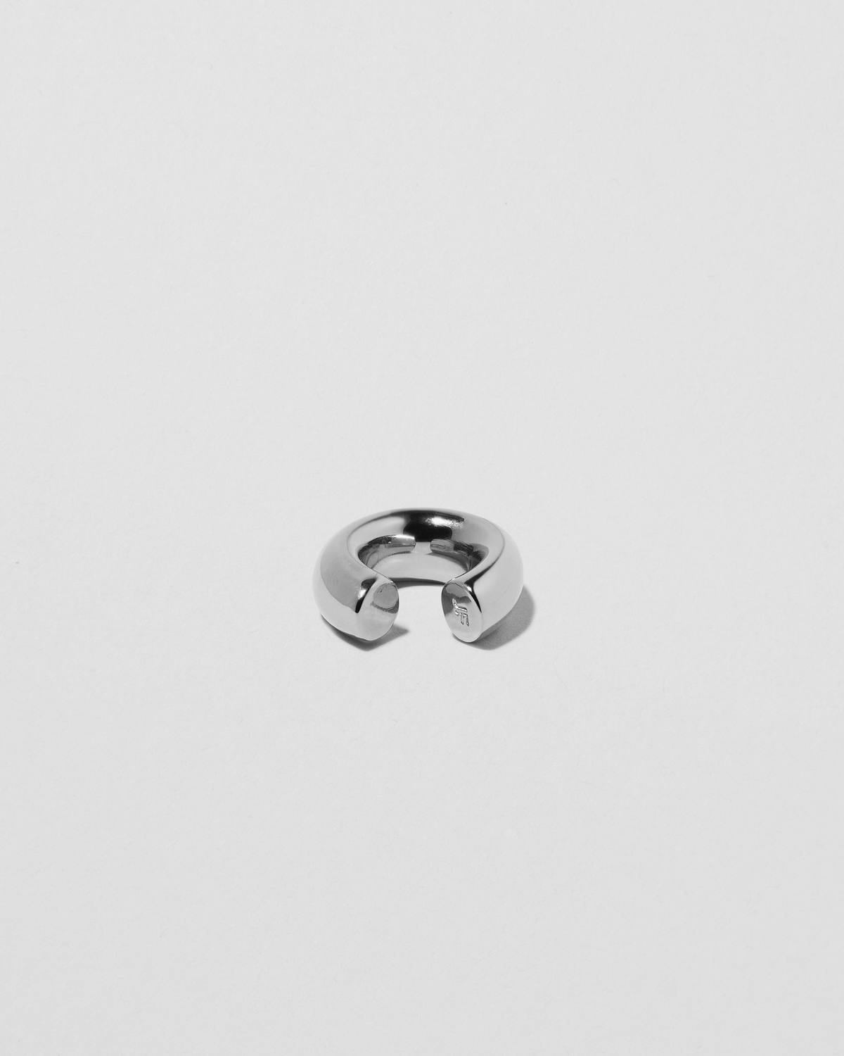 Samira Micro Ear Cuff earring - styled on model | 18k gold earrings