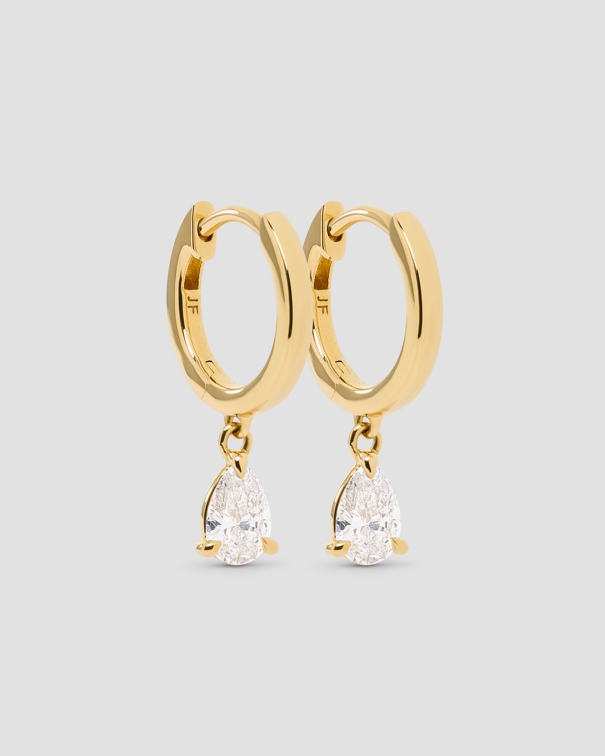 Pear Lab Diamond Huggie