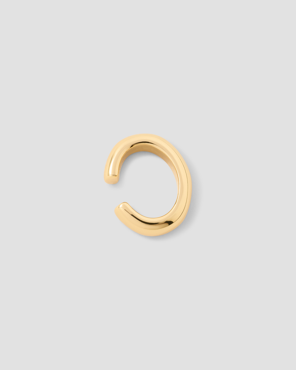 Comfort Fit Ear Cuff earring - styled on model | 14k gold earrings