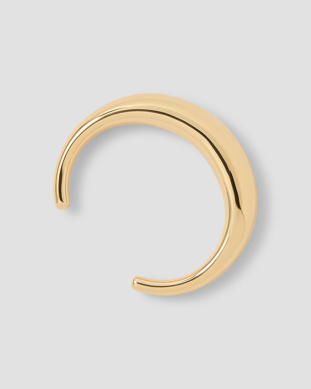 Dylan Cuff bracelet - worn look | 14k gold bracelet