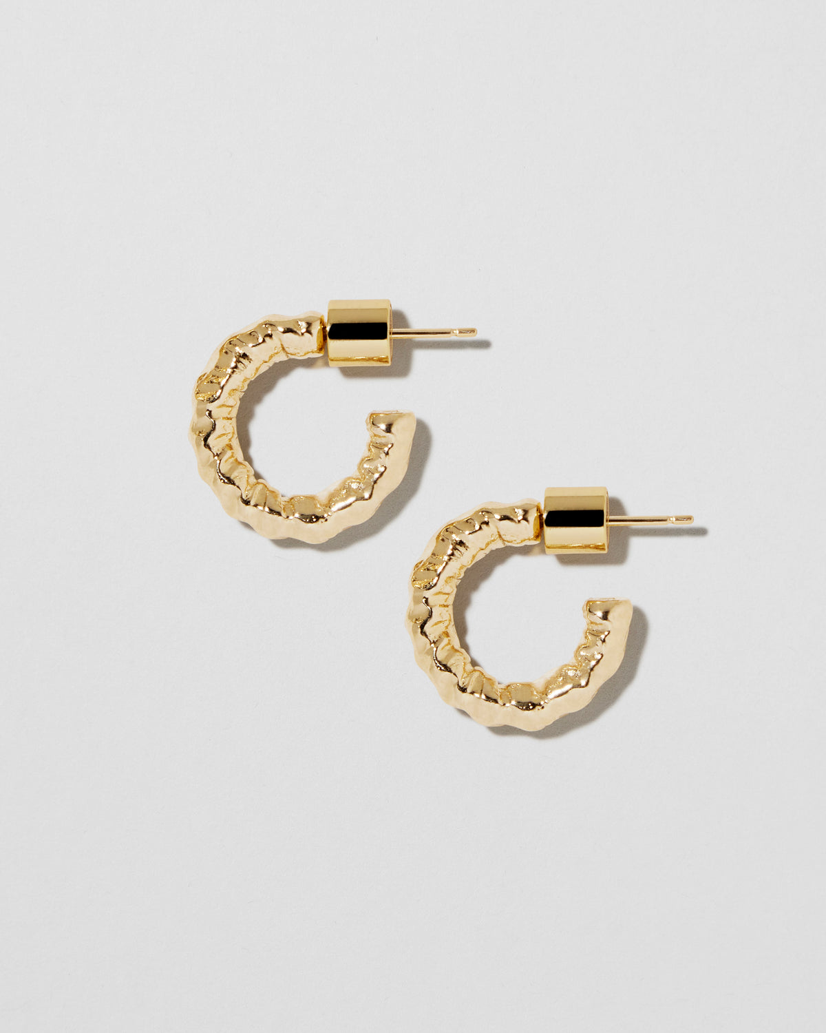 Jennifer Fisher - Hailey Micro Huggies - Yellow Gold