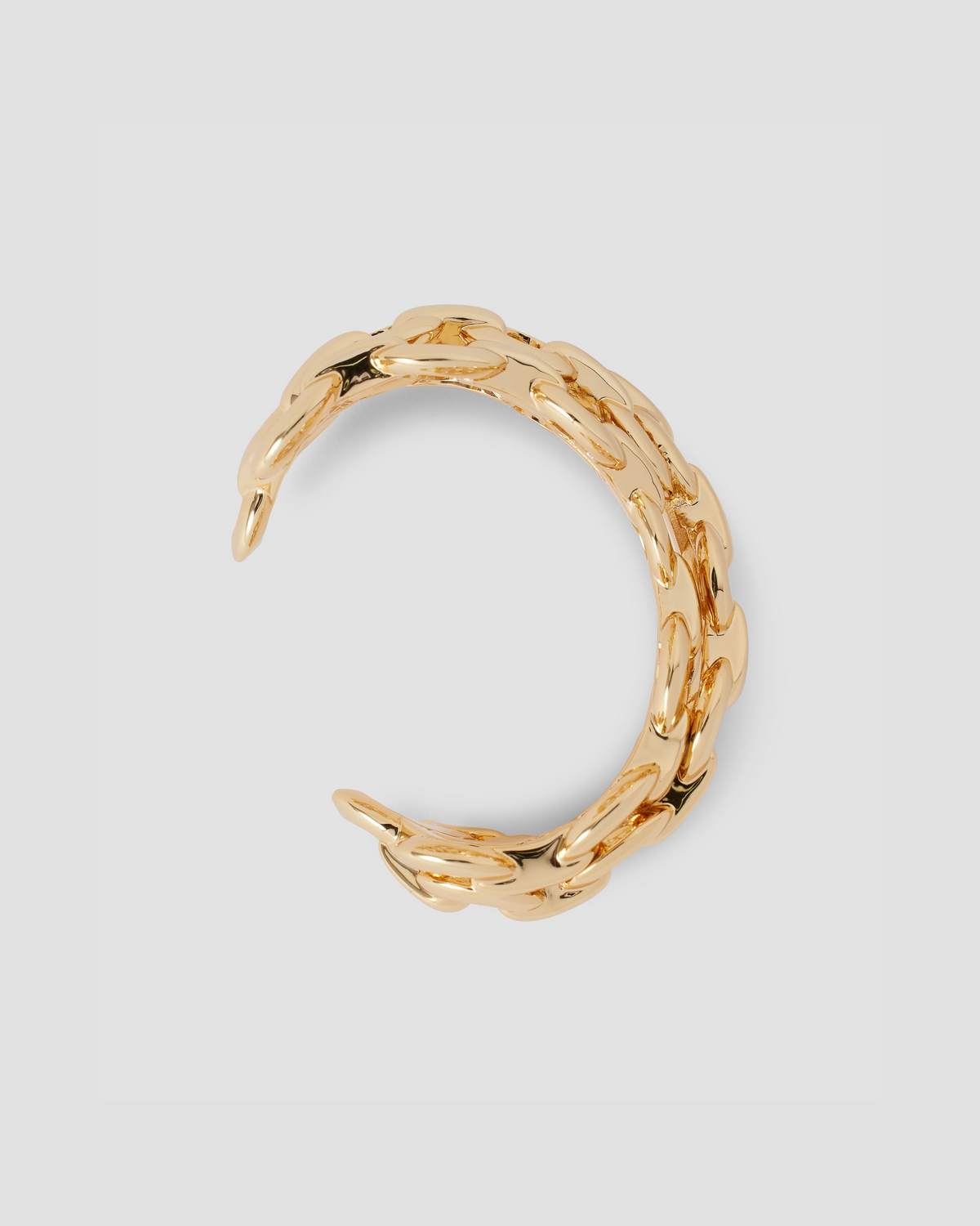KDH Cuff bracelet - styled on model | 14k gold bracelet