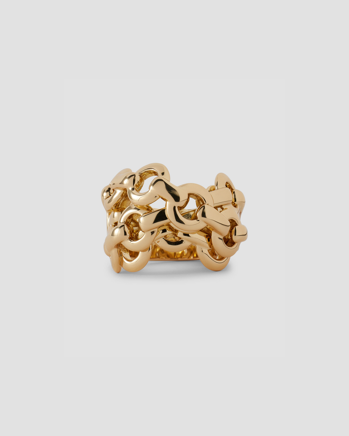 KDH Ring ring - styled on model | gold rings