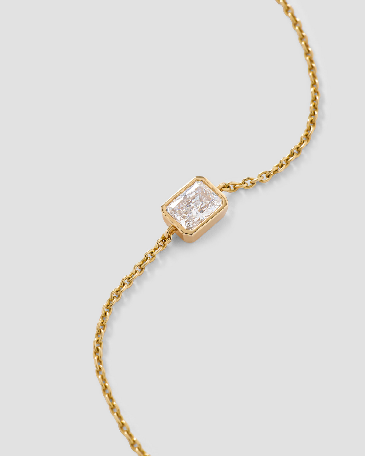 Radiant Cut Lab Diamond Bracelet