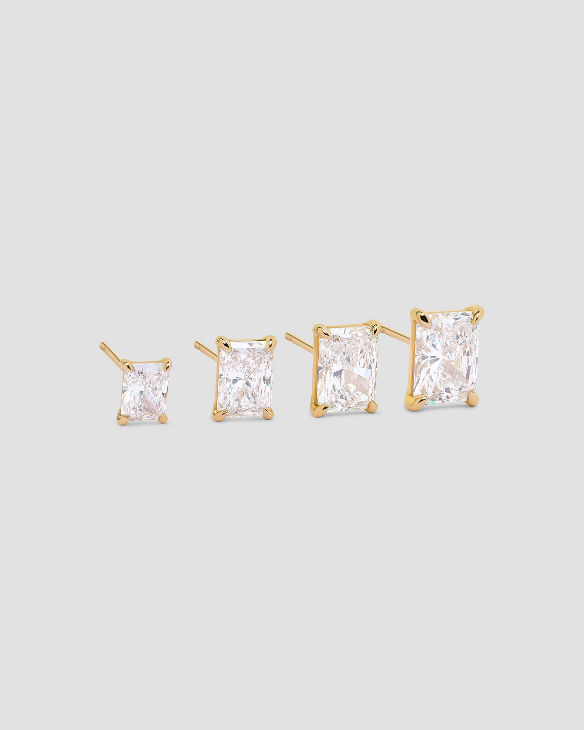 Radiant Lab Diamond Stud