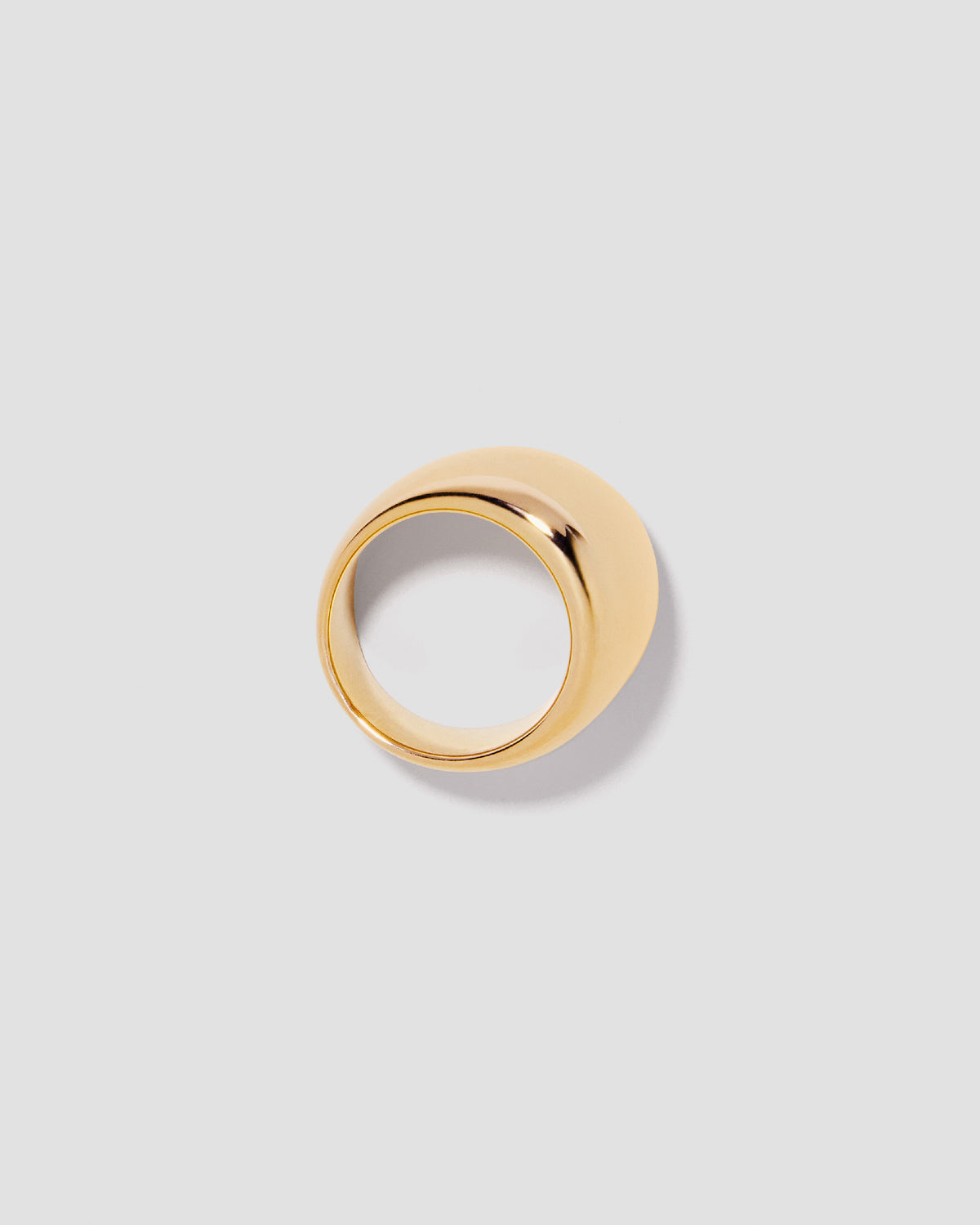 Puffy Ring - front view | gold rings for women