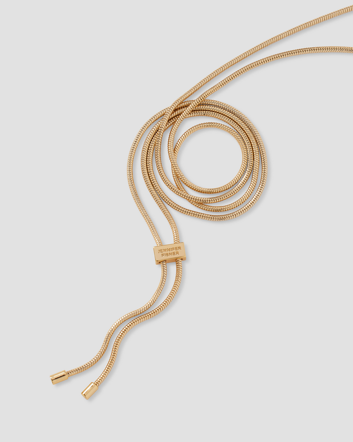 Semi-Precious Small Heart Chain Necklace gold necklace - alternate angle | womens necklaces
