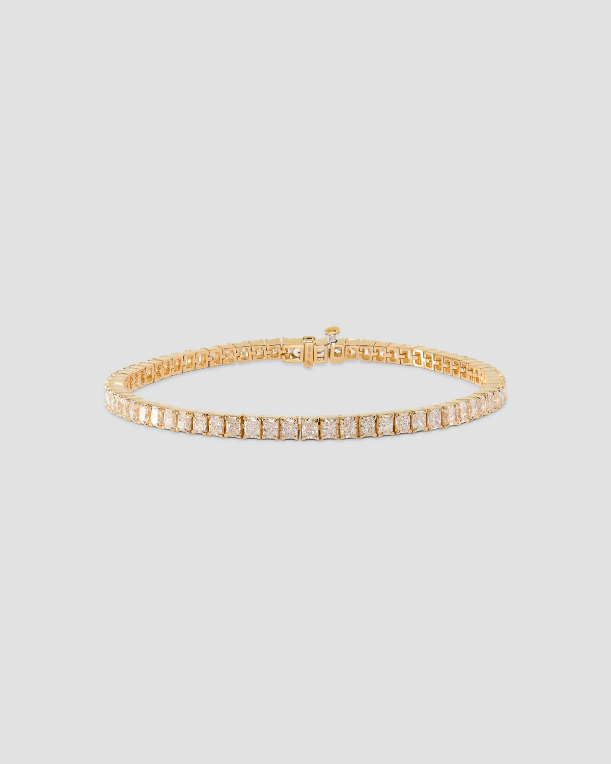Radiant Cut Lab Diamond Tennis Bracelet